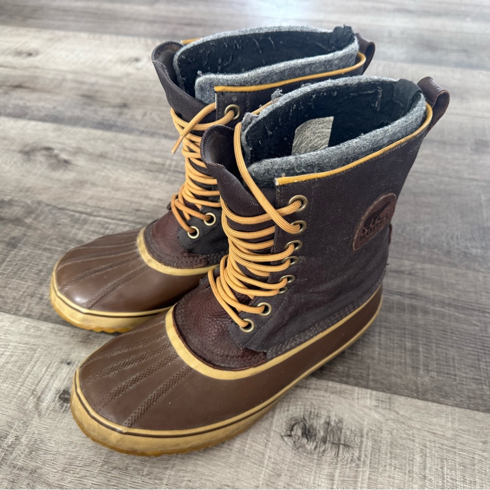 Men’s Sorel Winter Snow Duck Boots Size 11